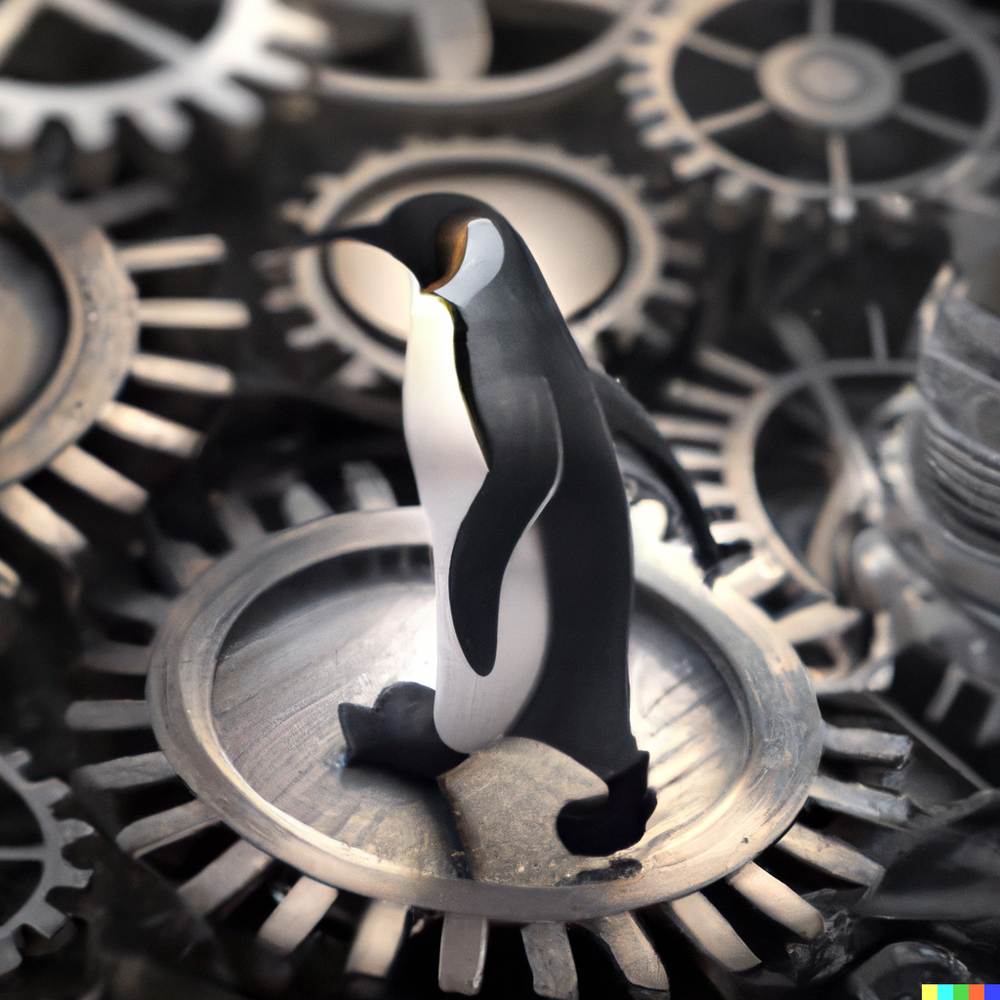 NixOS Linux on the Framework (Image via DALL·E)